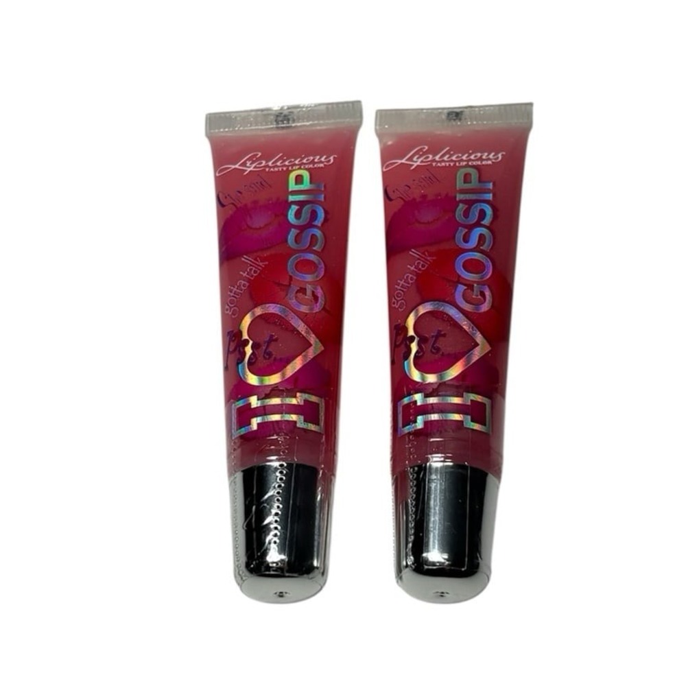 Bath & Body Works Liplicious I Heart Gossip Lip Gloss Tasty Lip Color 2 SEALED
